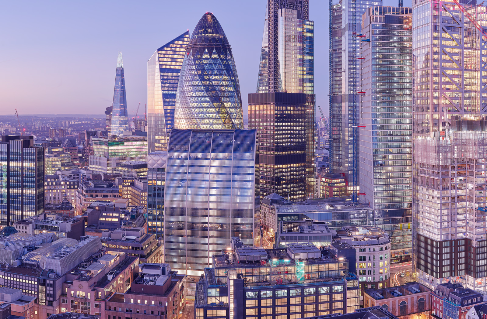 The City of London financial district
